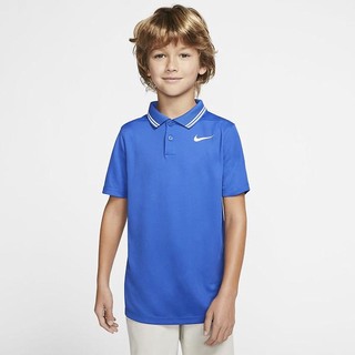 Polo Nike Dri-FIT Victory Golf Baieti Albastru Regal Albi | YHDT-14029